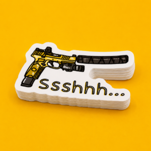 Shhhh Sticker